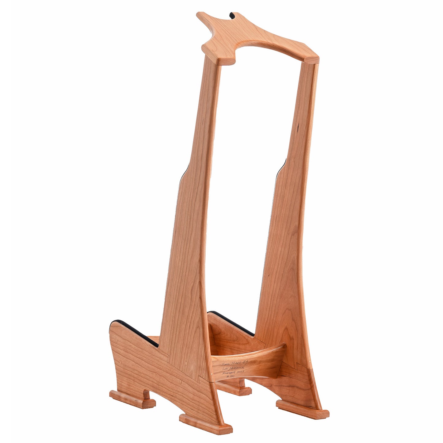 Lee Murdock Studio Thinline Guitar Stand, Cherry, Back