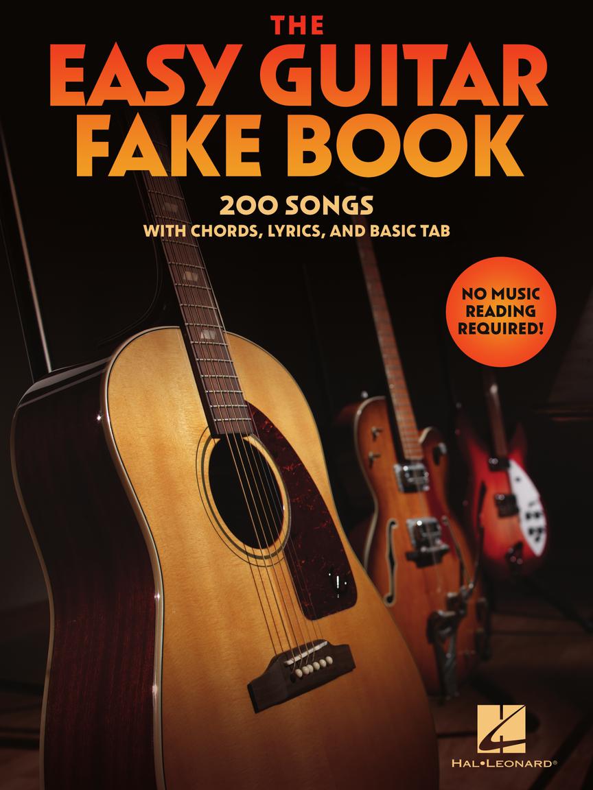 Front Cover of The Easy Guitar Fake Book - SKU# 49-354631 : Product Type Media : Elderly Instruments
