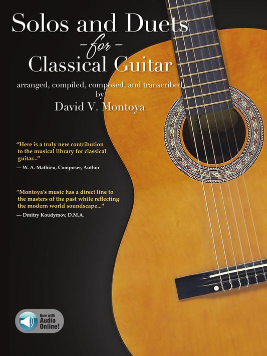Front Cover of Solos and Duets for Classical Guitar - SKU# 49-447614 - Product Type Media : Elderly Instruments