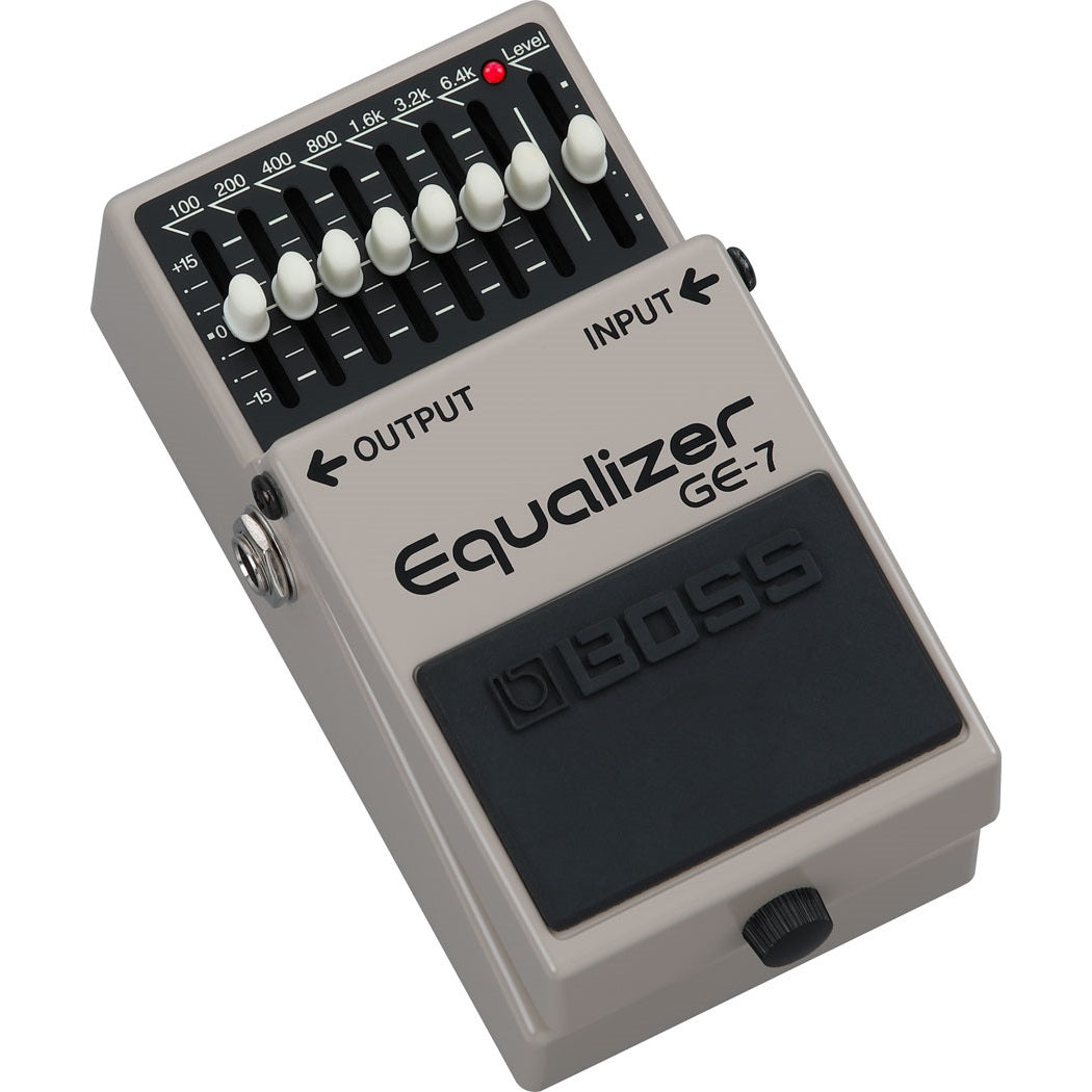 Boss GE-7 Equalizer Pedal, Top Left