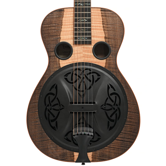 Front of Beard Custom Legacy R Squareneck Resonator Guitar (2023)
