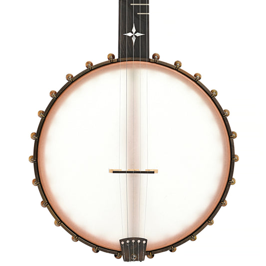 Front of Ome Wizard 12" Open Back Banjo