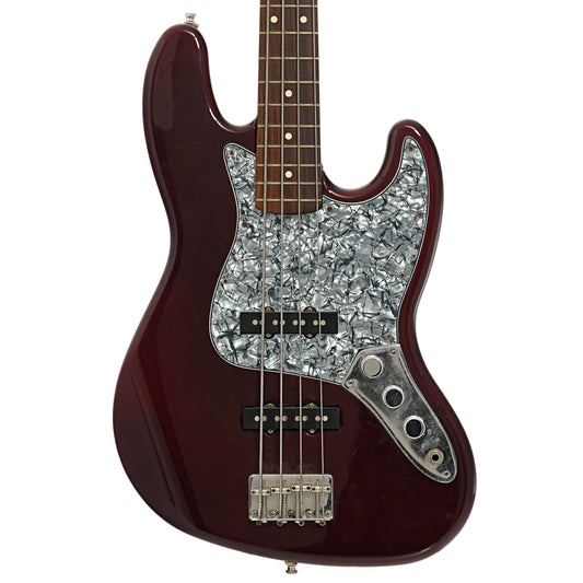 Front of Fender Standard Jazz 4-String Electric Bass
