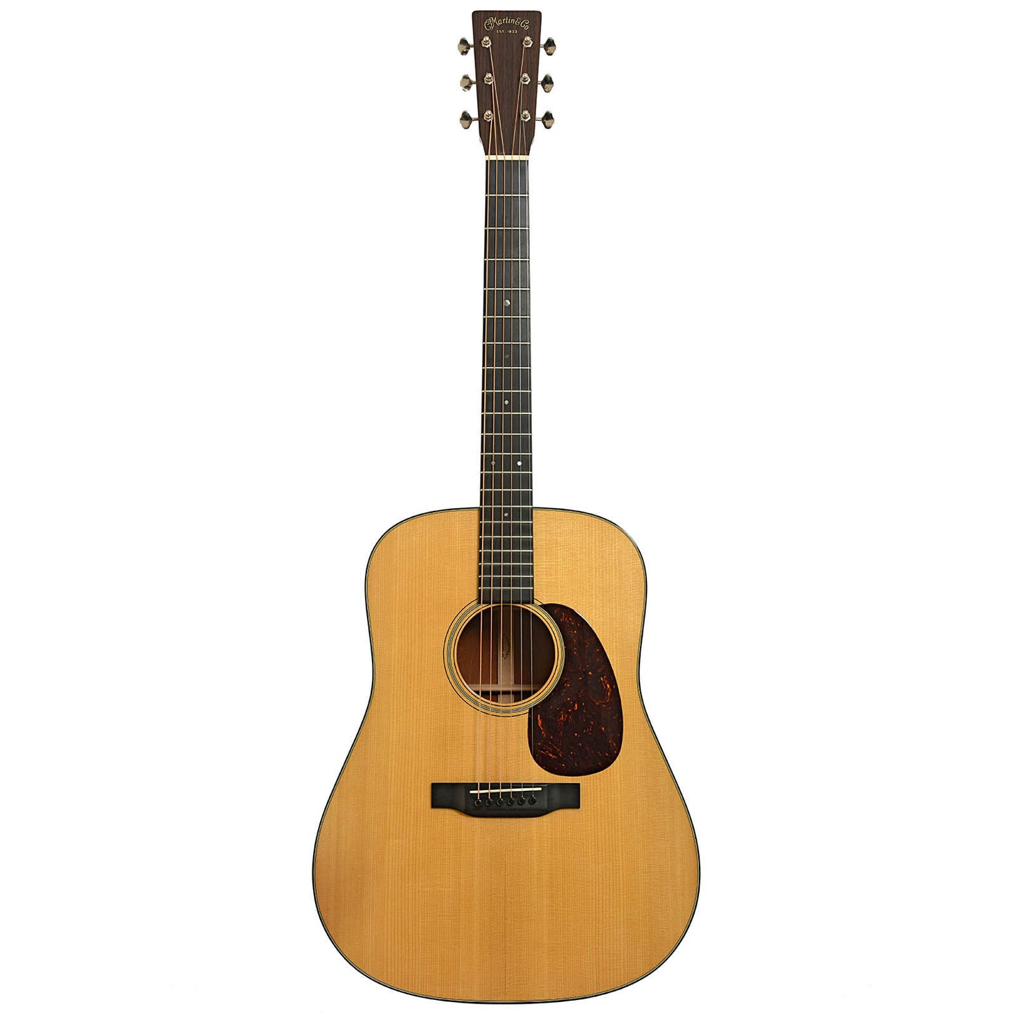 Full front of Martin Custom D-18 Acoustic Guitar