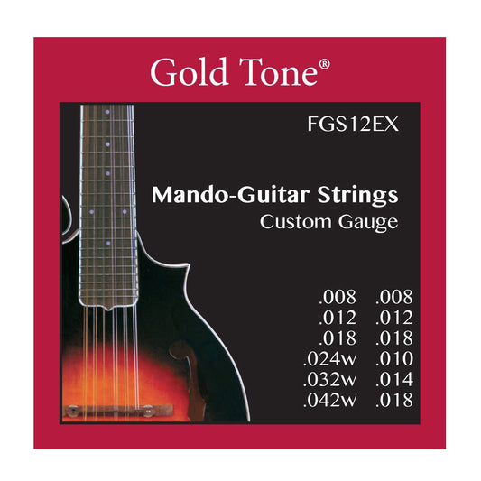 Gold Tone FGS12EX String set for F-12 Mando-Guitar