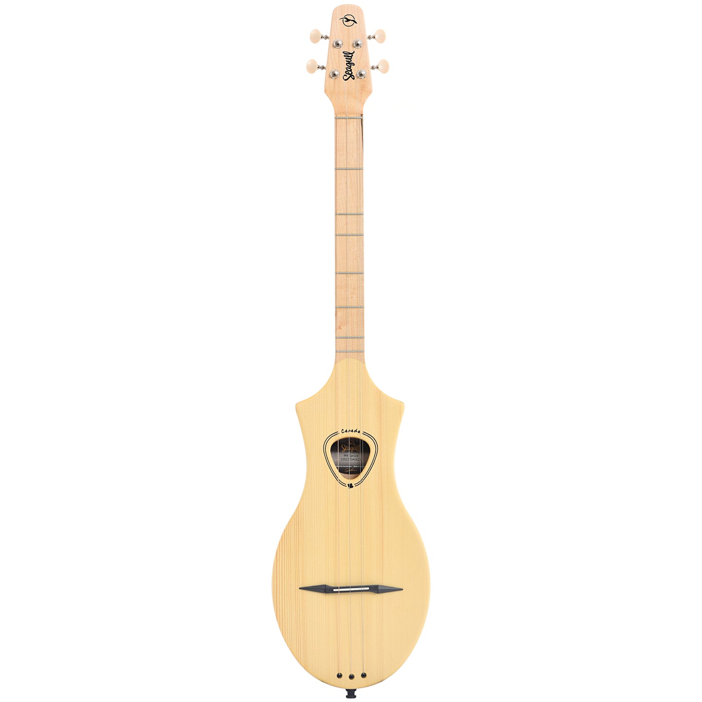 Full front of Seagull M4 "Merlin" 4-String Diatonic Acoustic Instrument