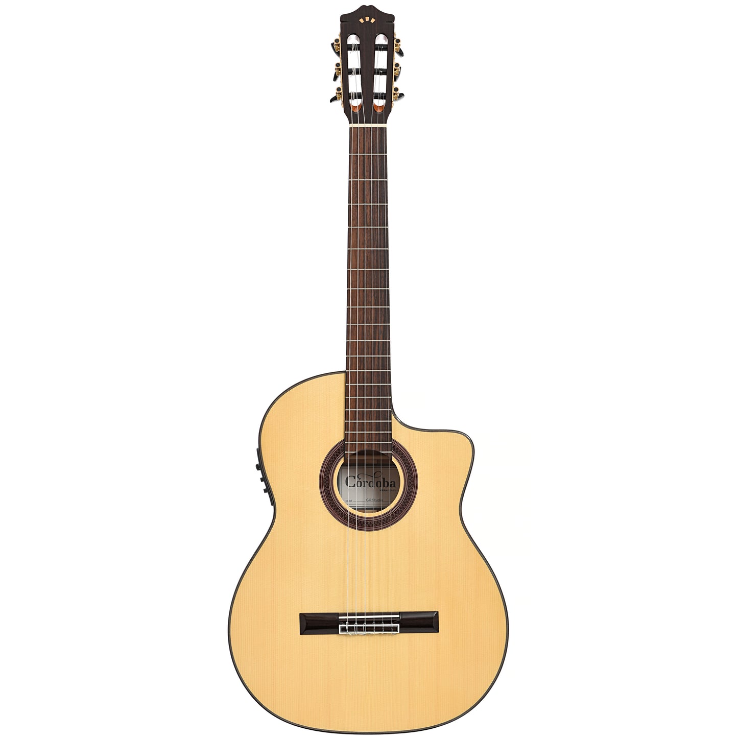 Front of Cordoba GK Studio Classical Guitar (2017)