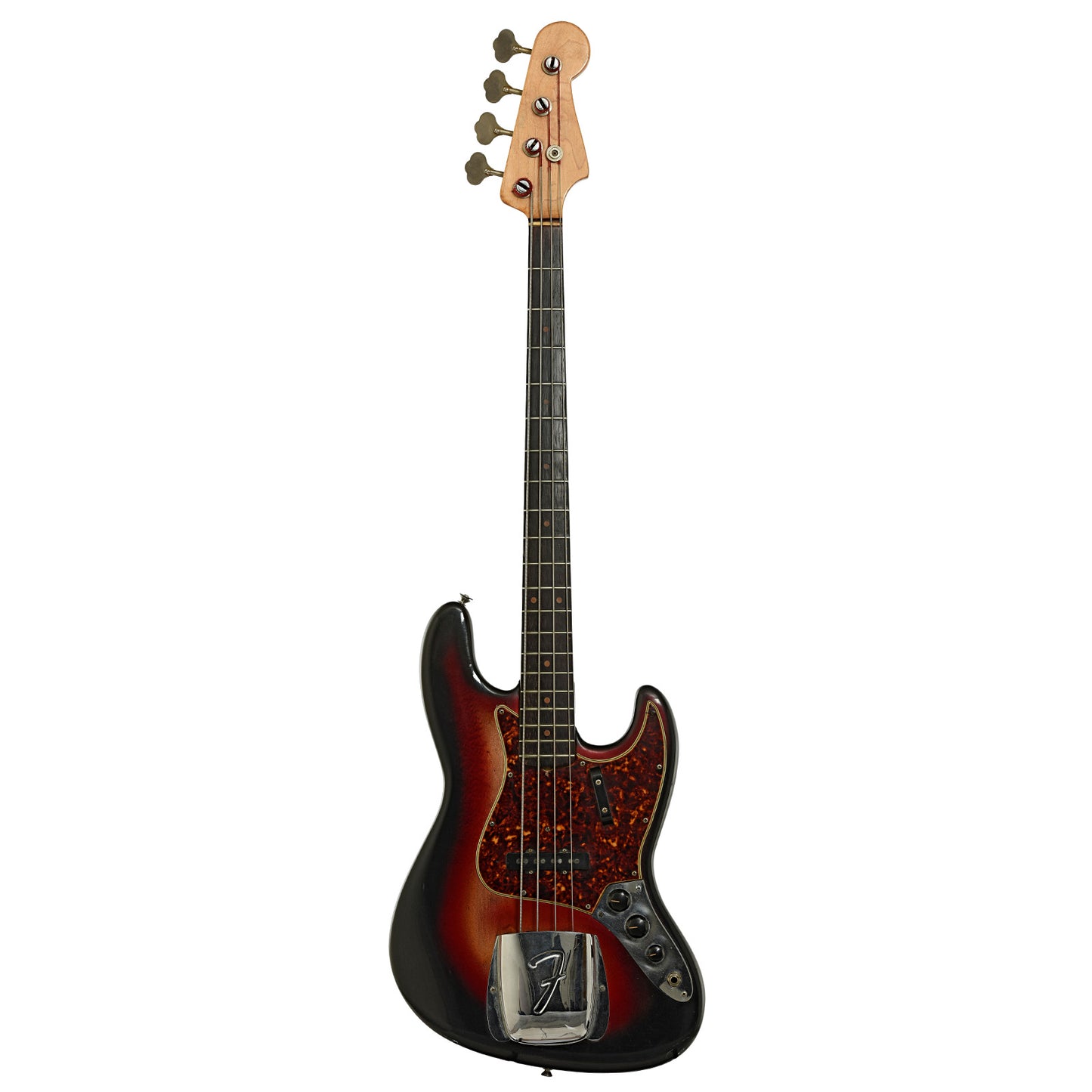 Full front of Fender Jazz Electric Bass