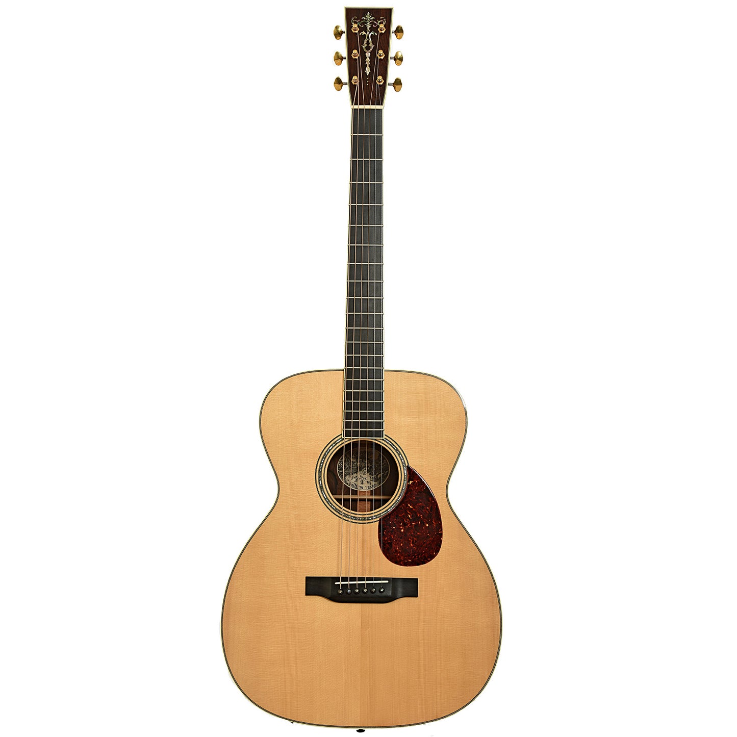 Full front of Collings OM-3 Brazilian Acoustic Guitar