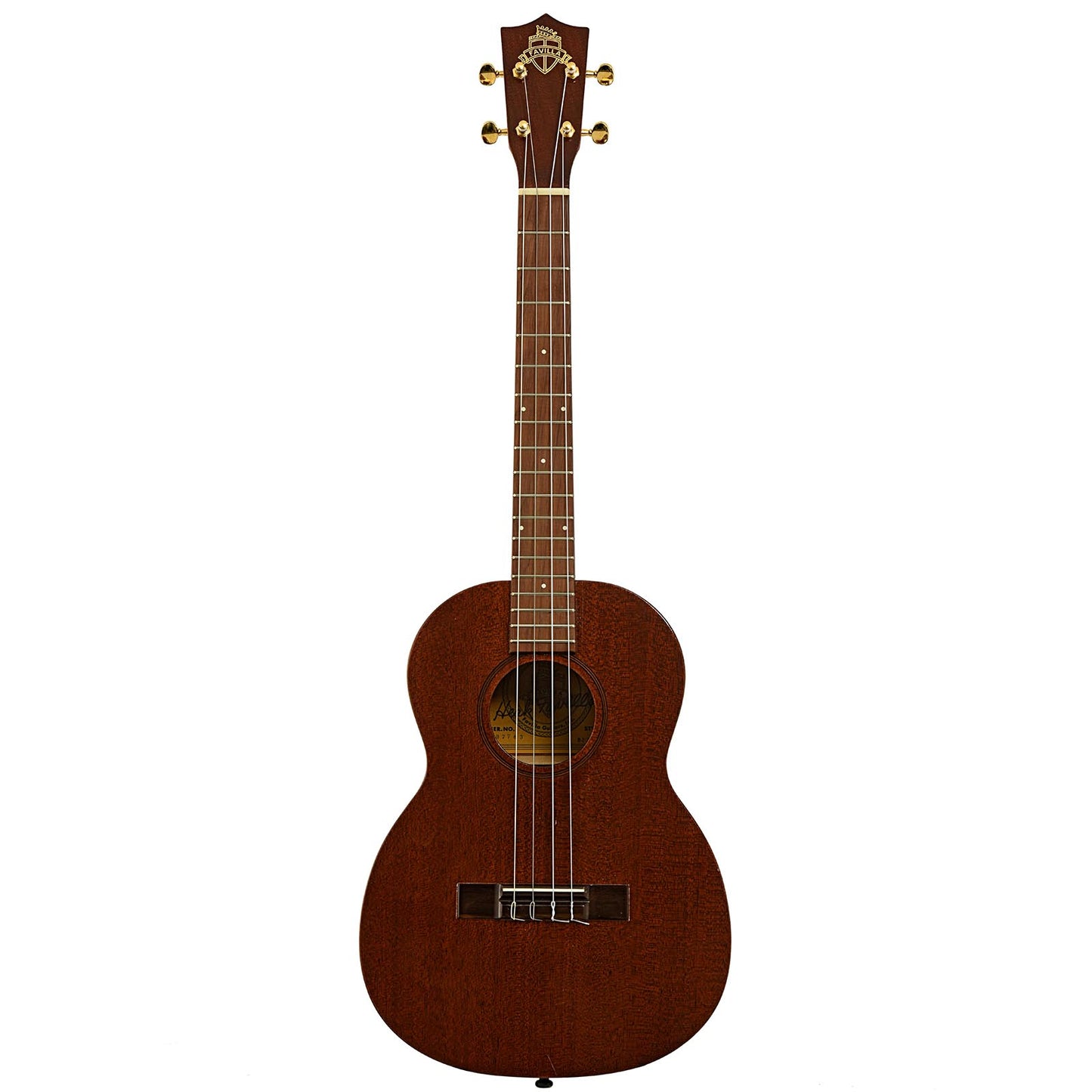Full front of Favilla B-2 Baritone Ukulele