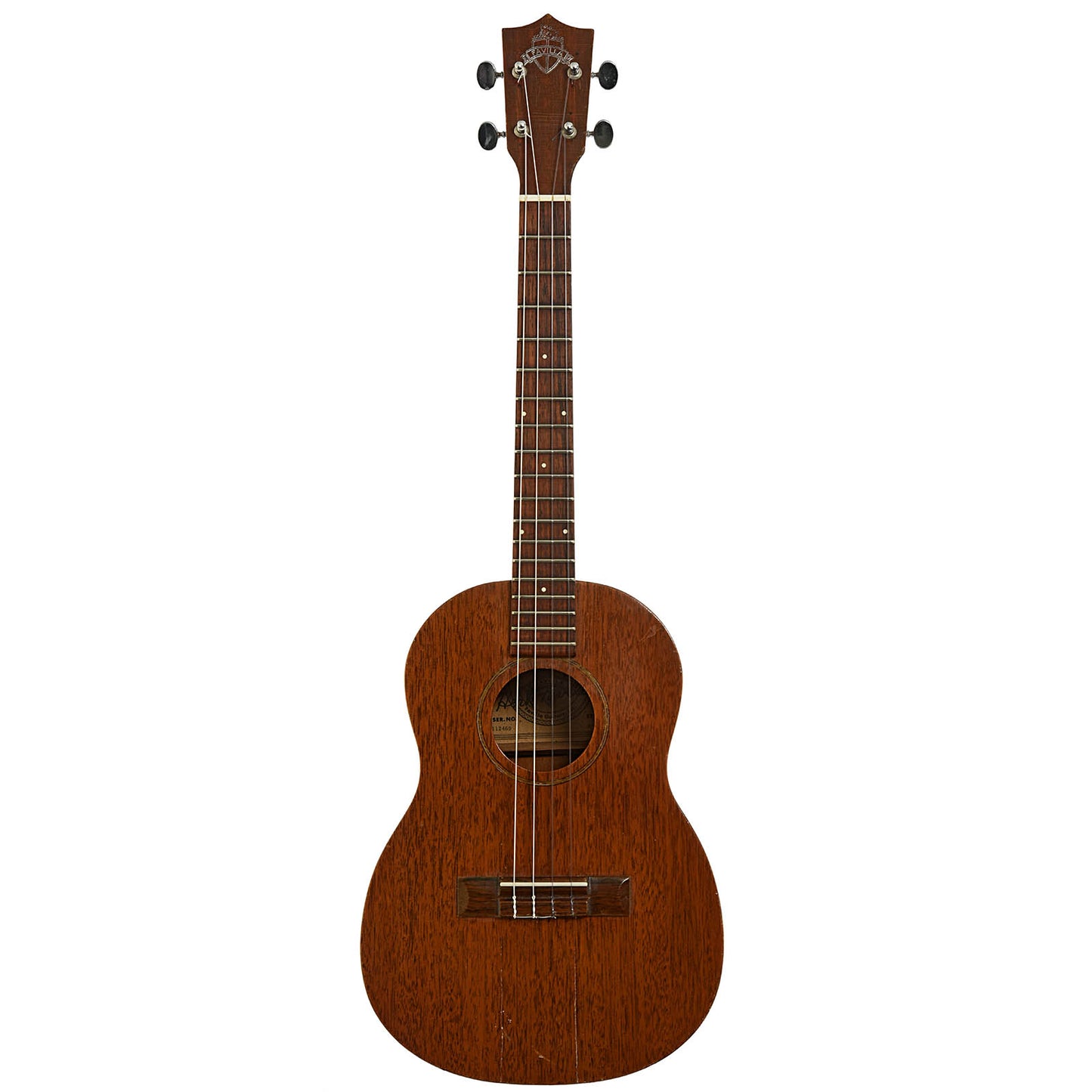 Full front of Favilla B-2 Baritone Ukulele
