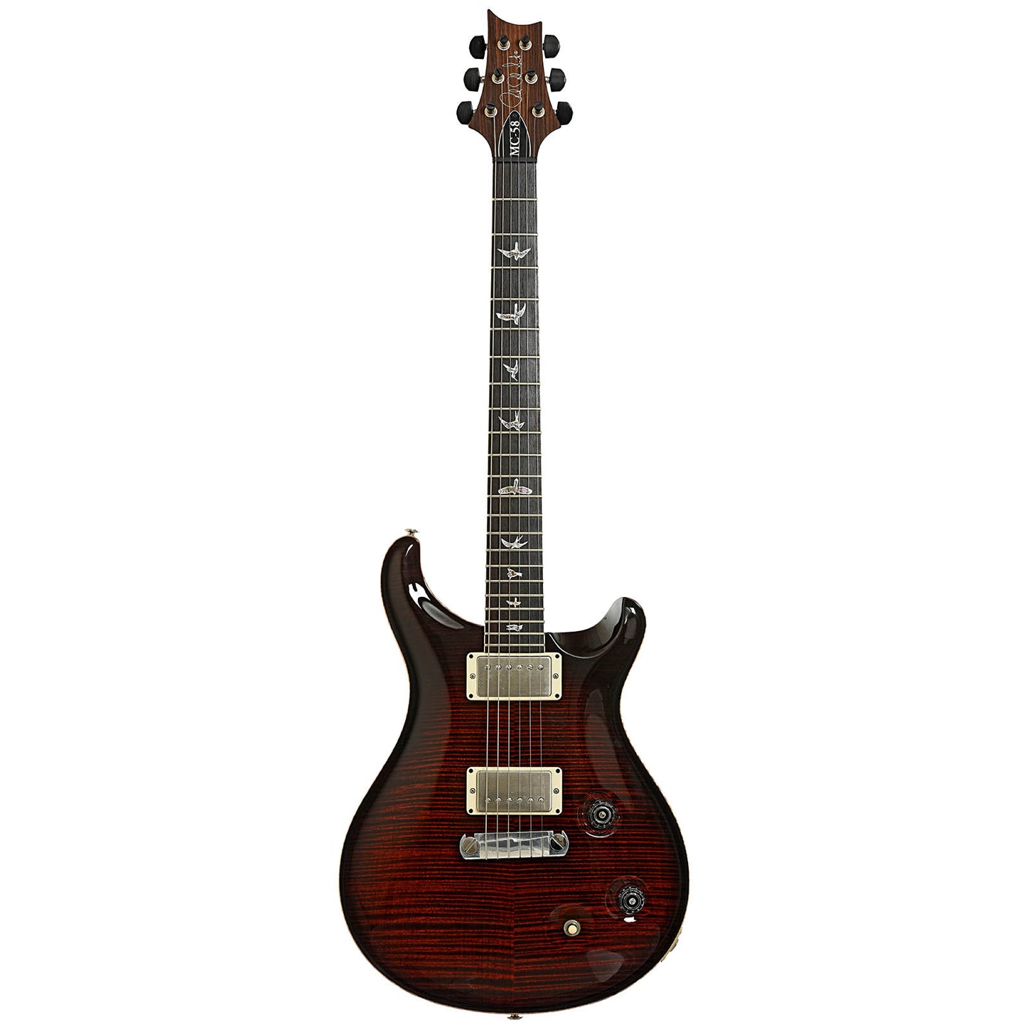 Full front of PRS MC-58 McCarty 58 Electric Guitar