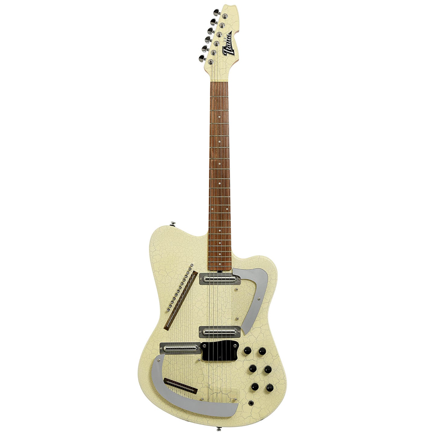 Full front of Itallia Modena Electric Sitar