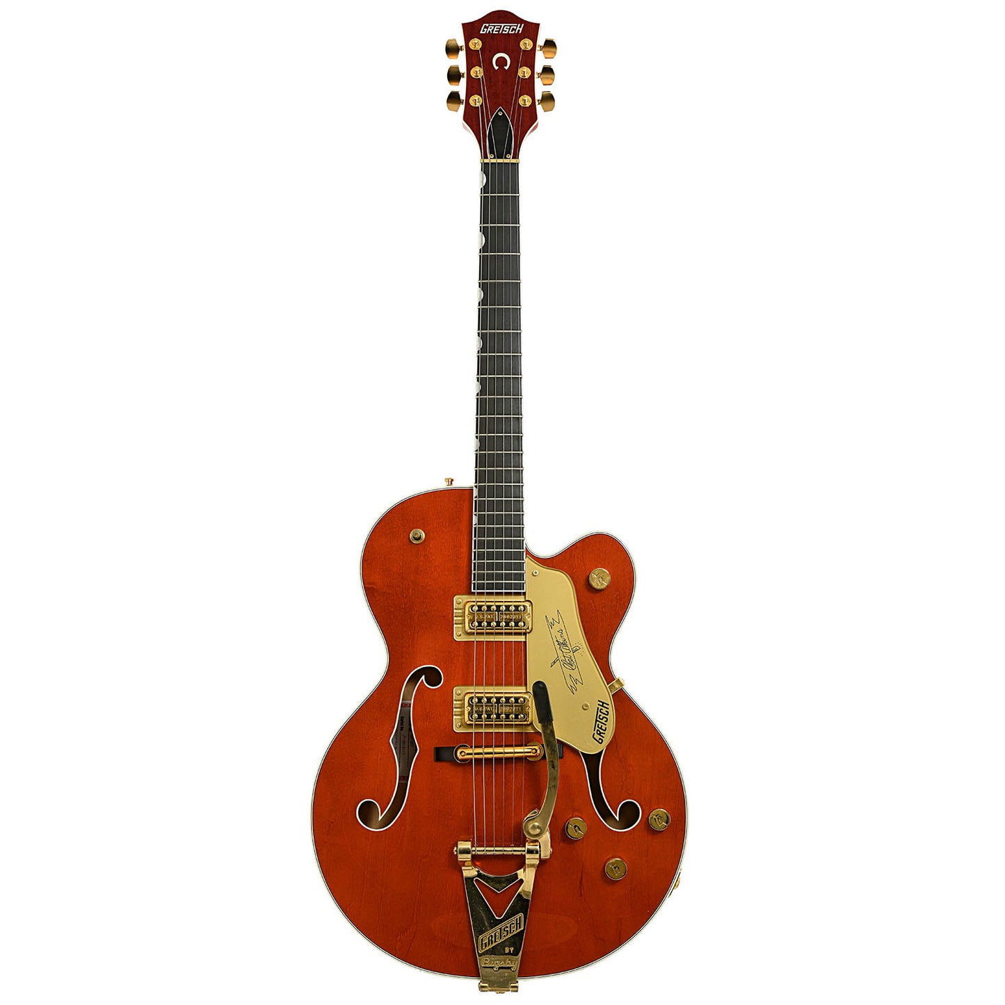 Full front of Gretsch G6120T Hollowbody Electric Guitar