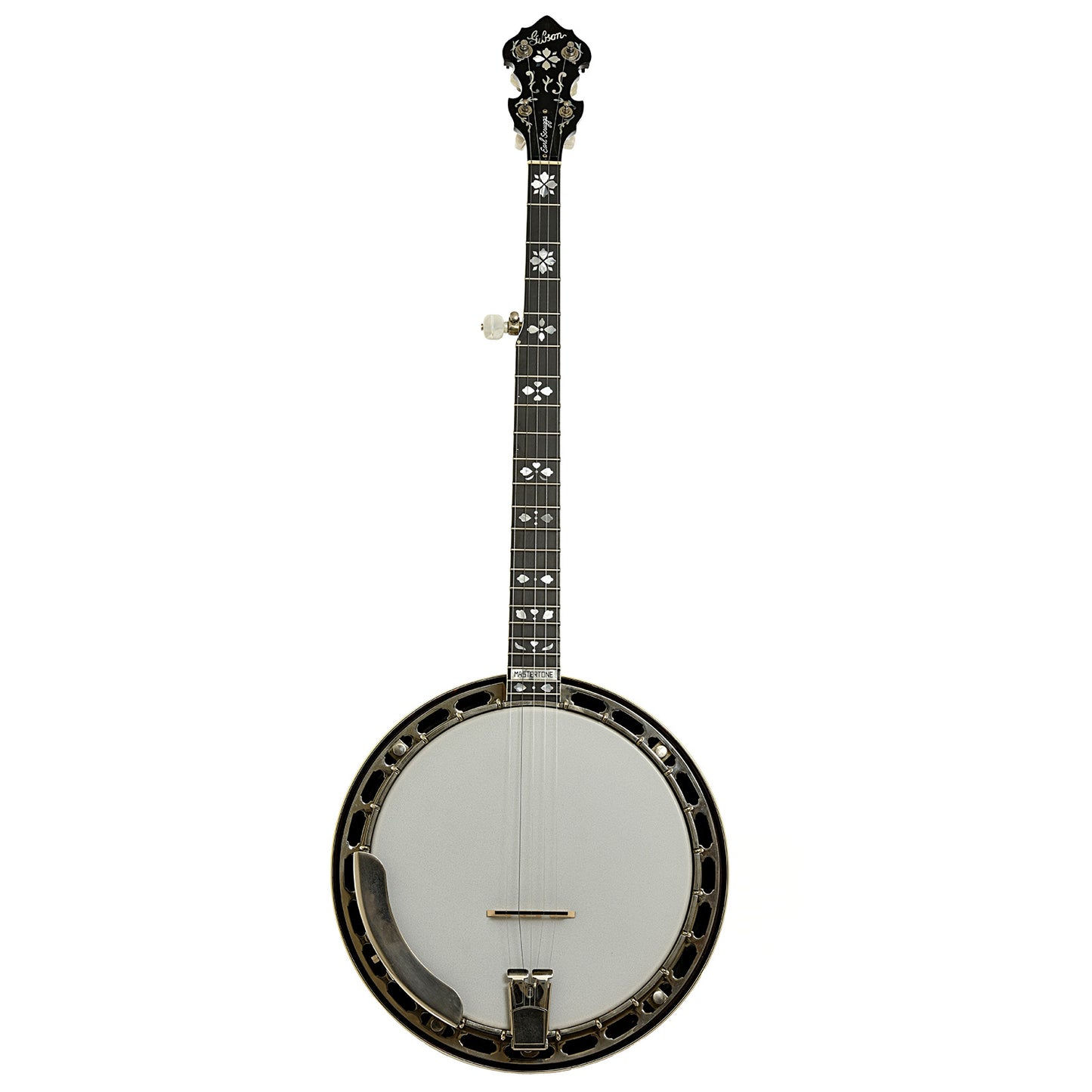 Full front of Earl Scruggs Standard Resonator Banjo