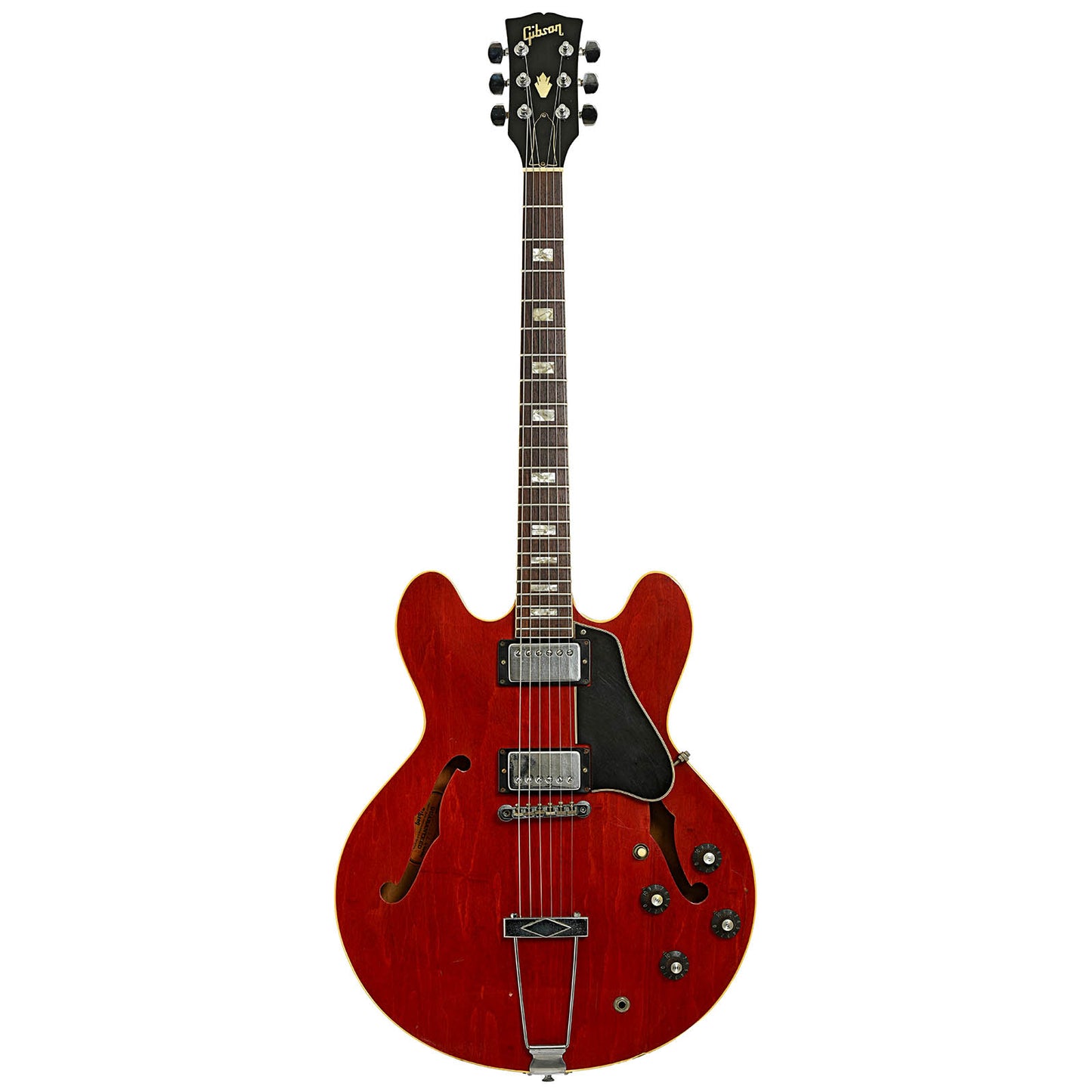 Full front of Gibson ES-335 TDC Hollowbody Electric Guitar