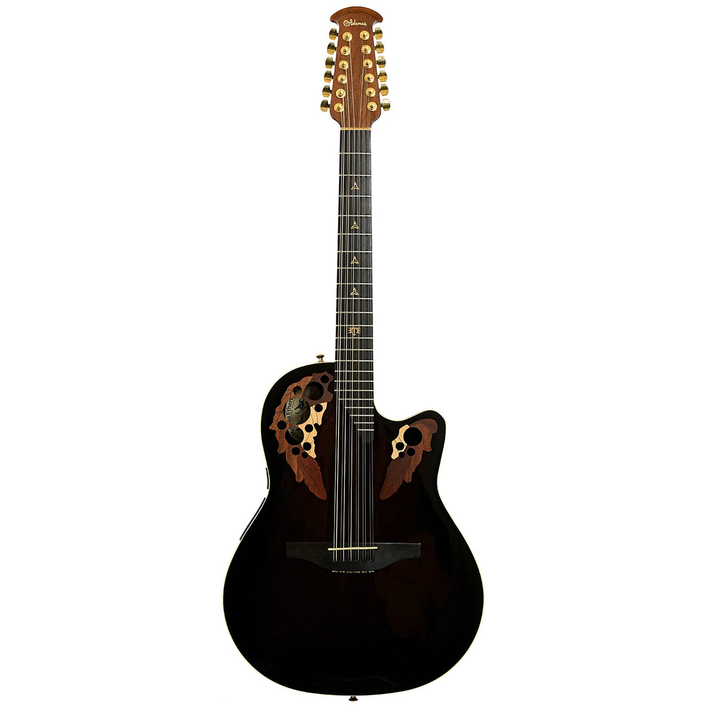 Full front of Ovation 1598-ME Melissa Etheridge 12-String Acoustic-Electric Guitar