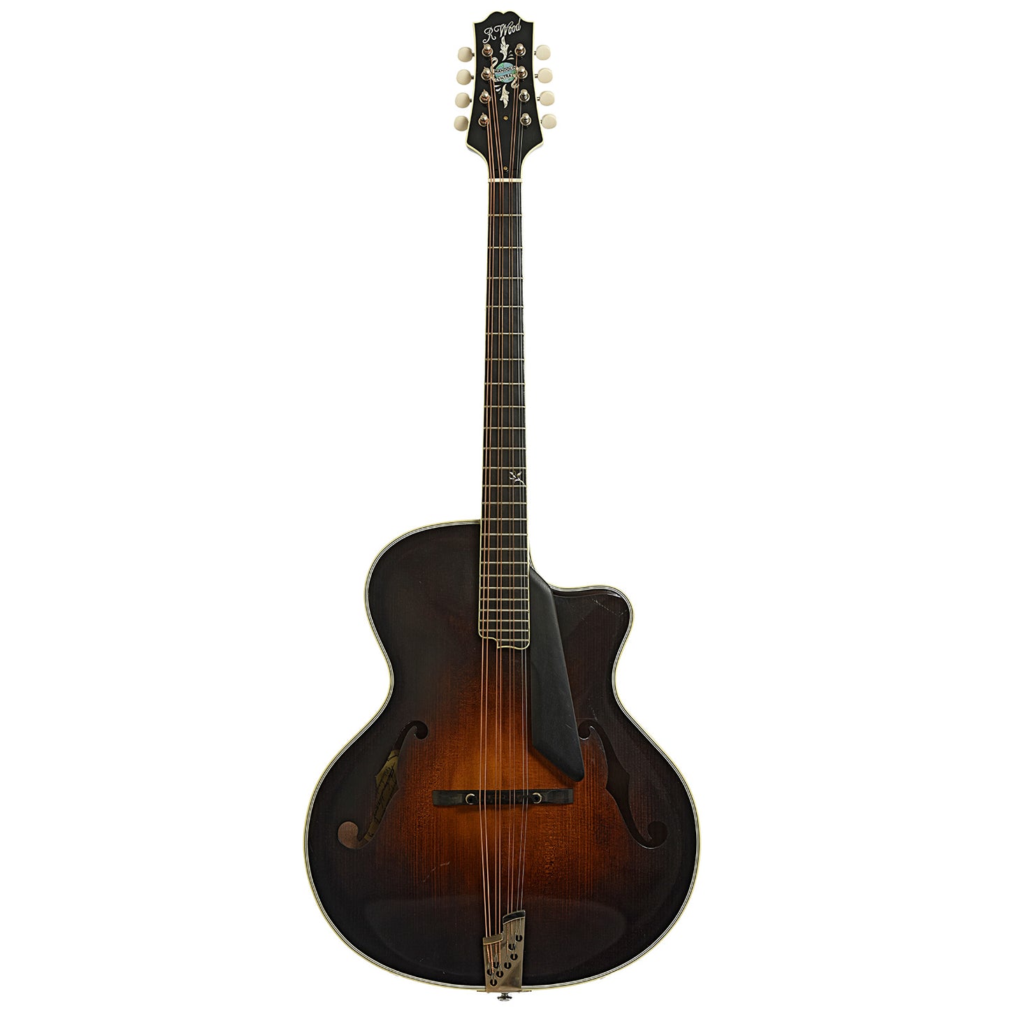 Full front of Randy Wood Octave Mandolin