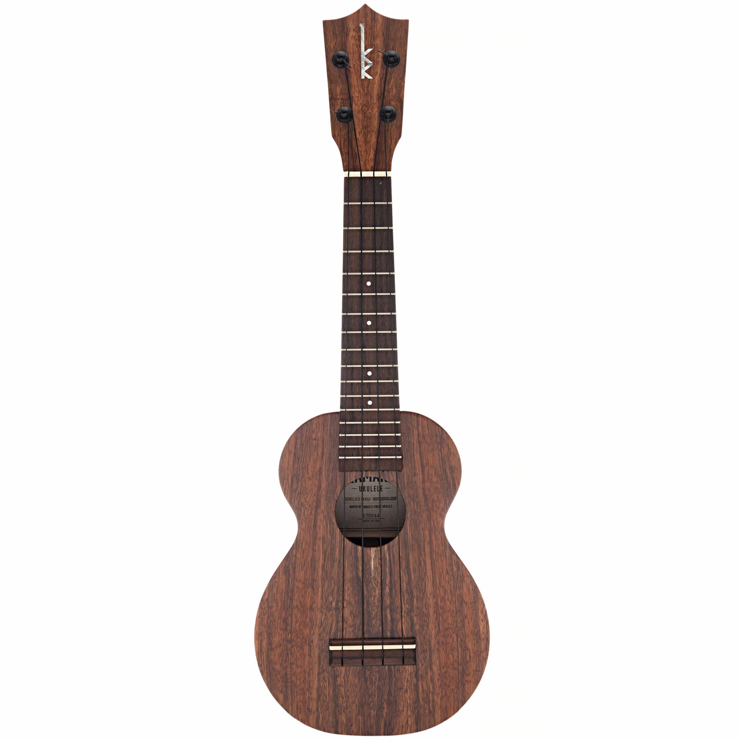 Full Front of Kamaka HF-1 Soprano Ukulele
