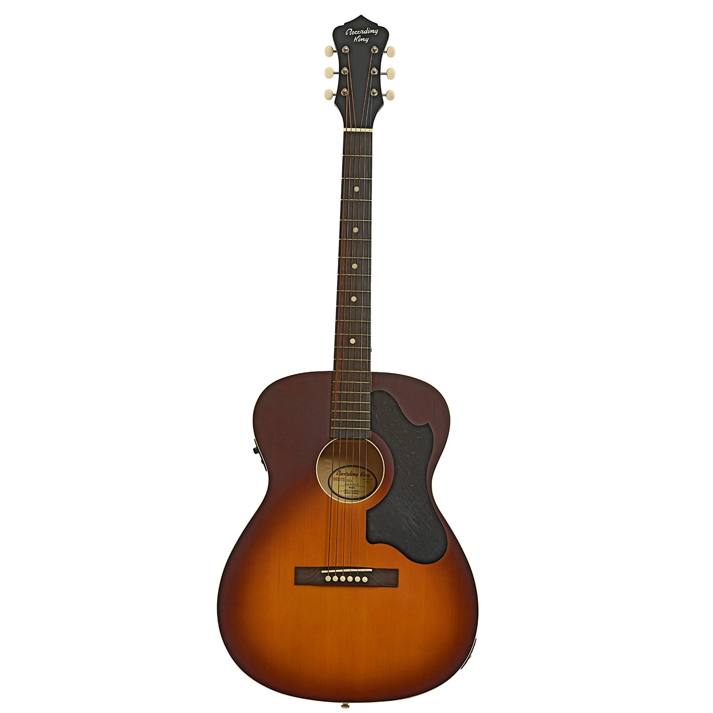 Full front of Recording King ROS-9-FES Acoustic Guitar