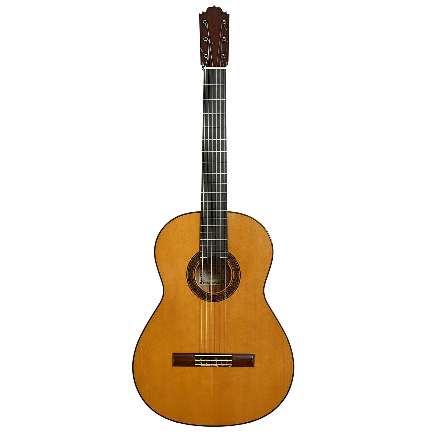 Full front of Jose Oribe Flamenco Guitar
