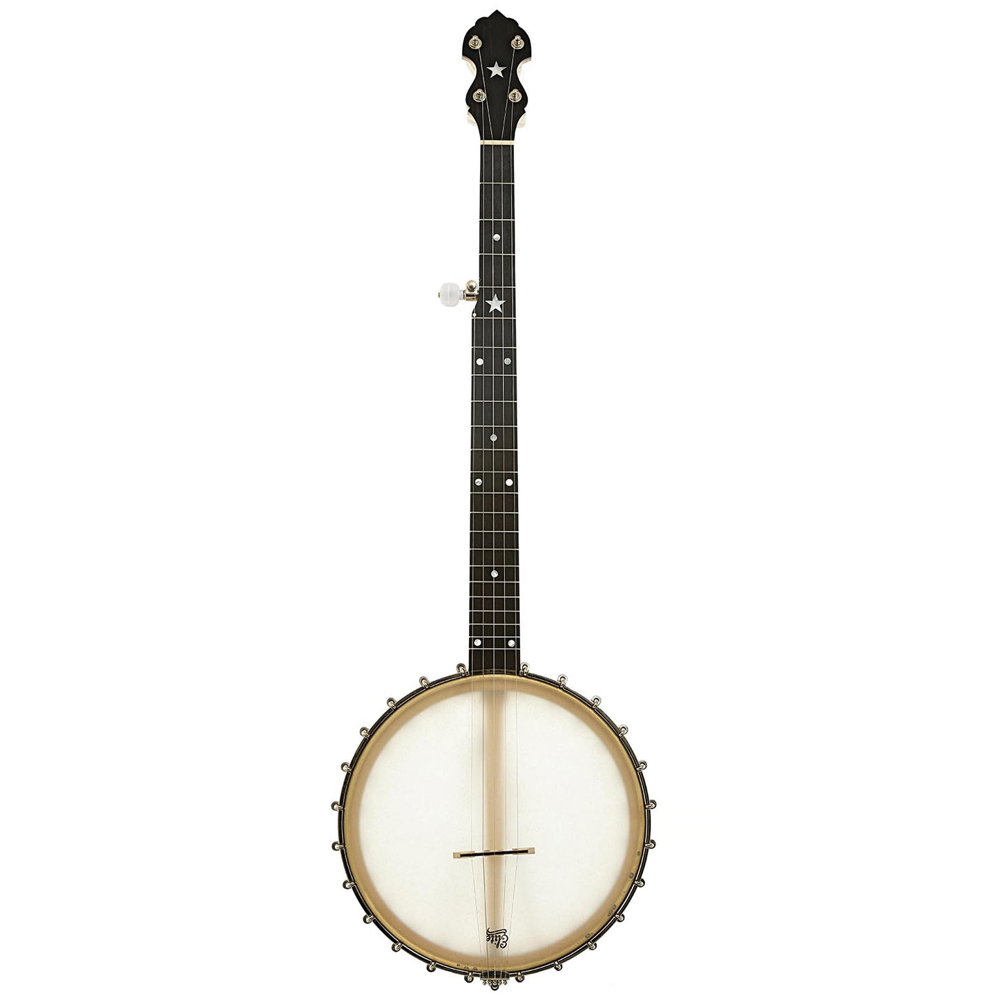 Full front of Bart Reiter Special Open Back Banjo