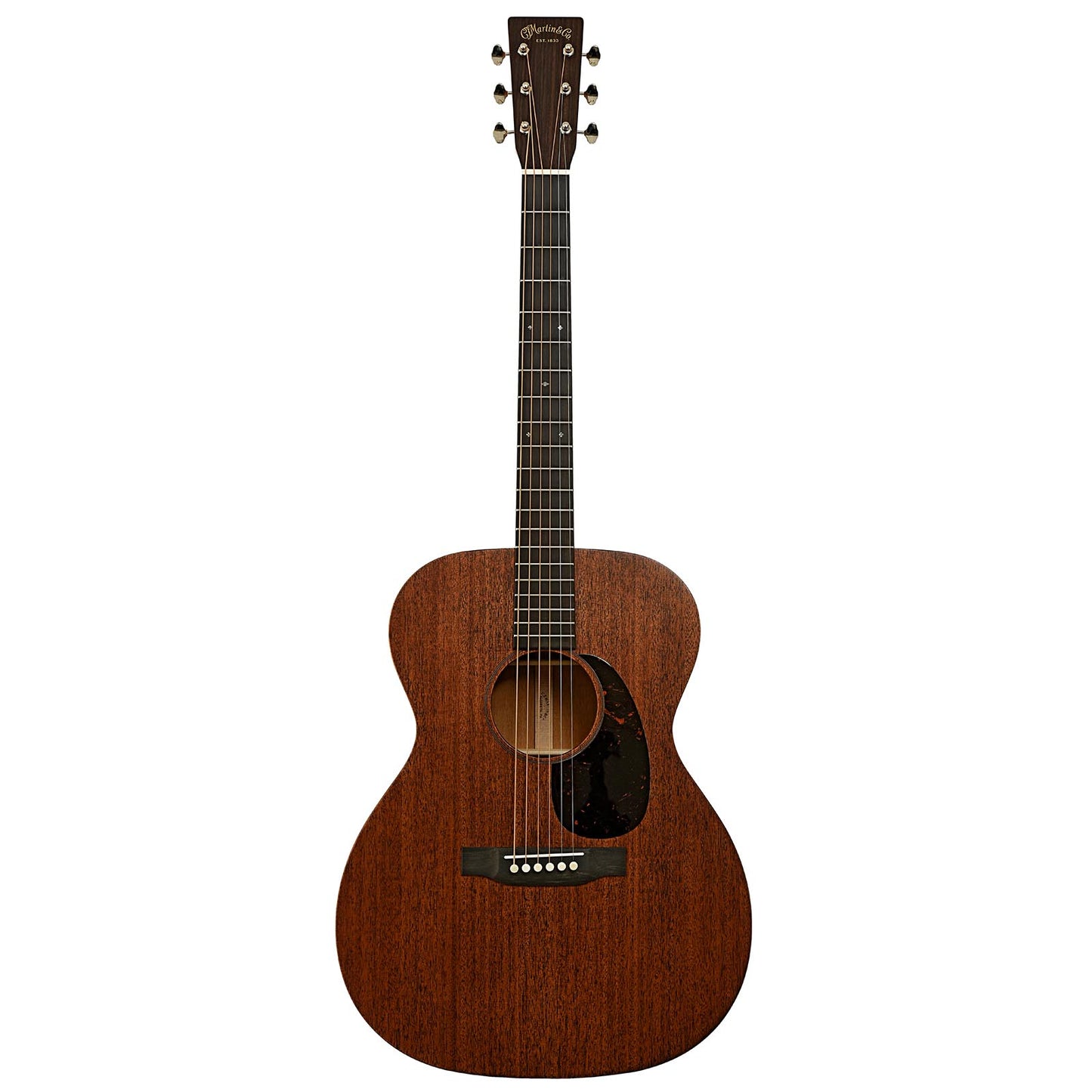 Full front of Martin 000-17 Acoustic Guitar & Case