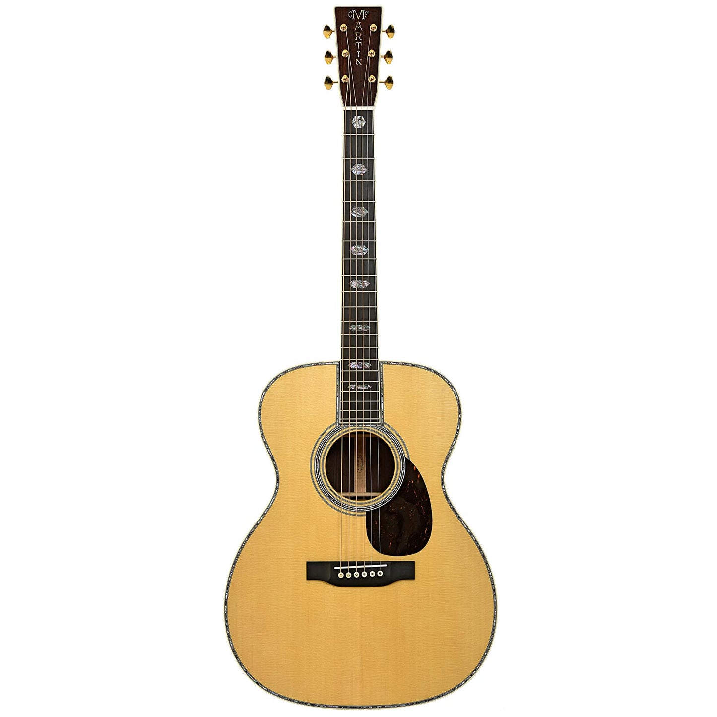 Full front of Martin OM-45 Acoustic Guitar