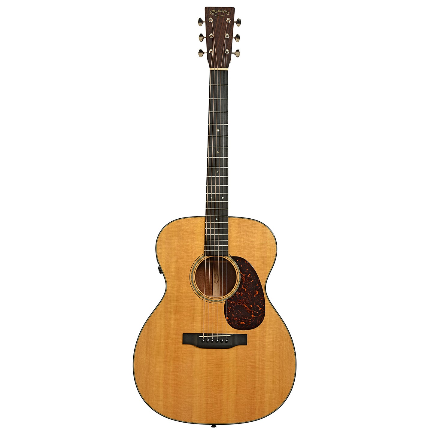 Full front of Martin 000-18E Retro Acoustic Guitar