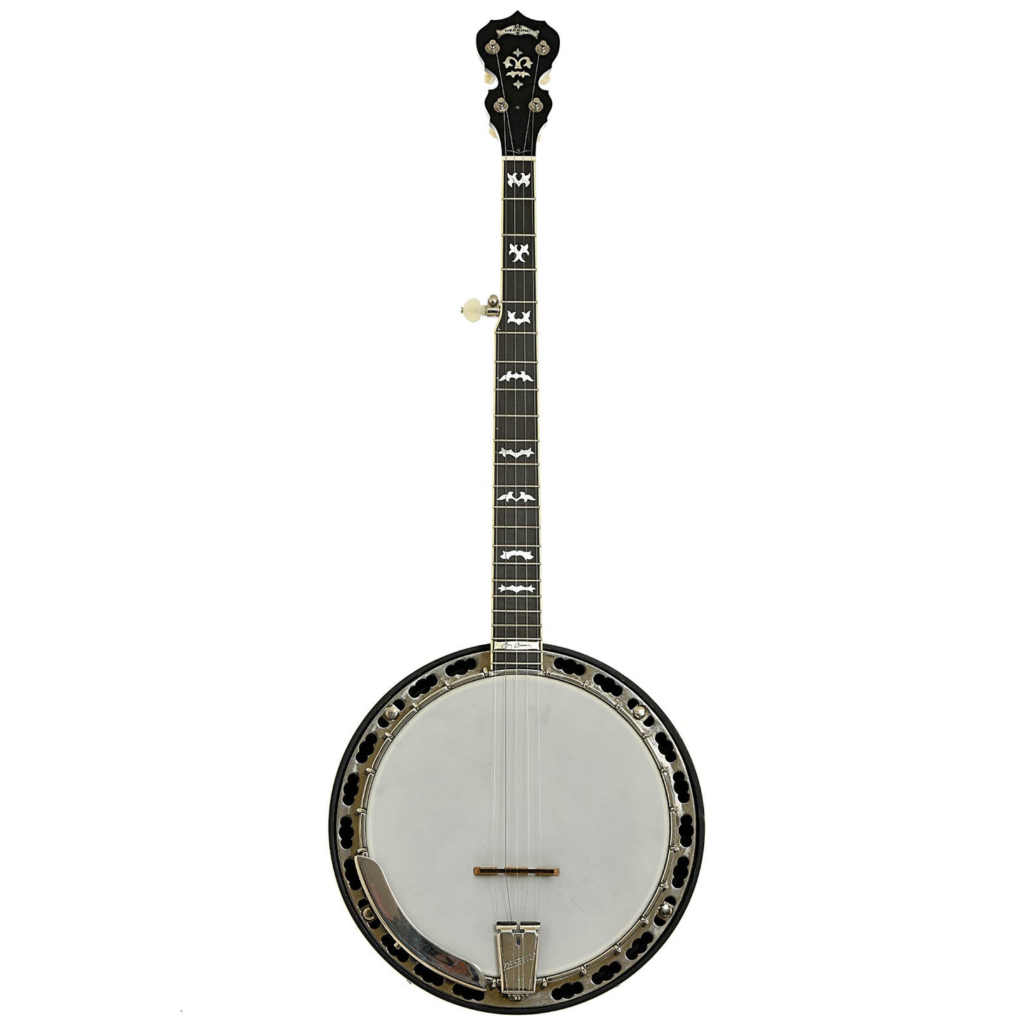 Full front of Deering Terry Baucom Signature Model