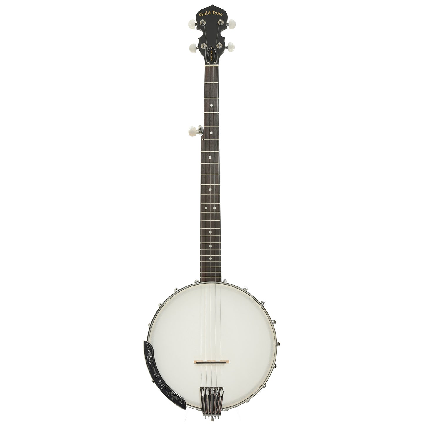 Full front of Gold Tone CC-50 Cripple Creek Open Back Banjo