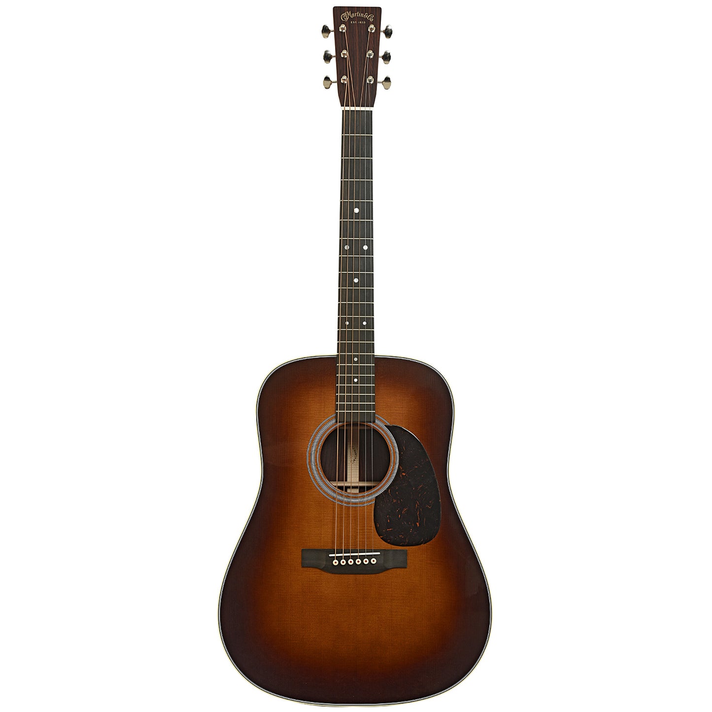 Full front of Martin D-28 Ambertone Guitar