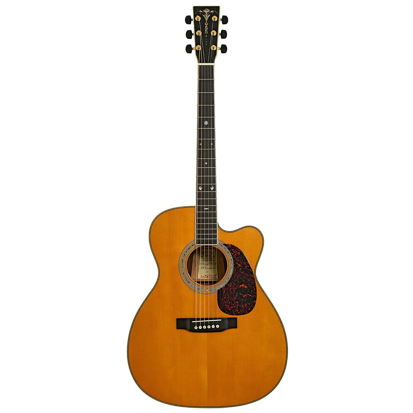 Full front of Martin MC3H Marcy Marxer Custom