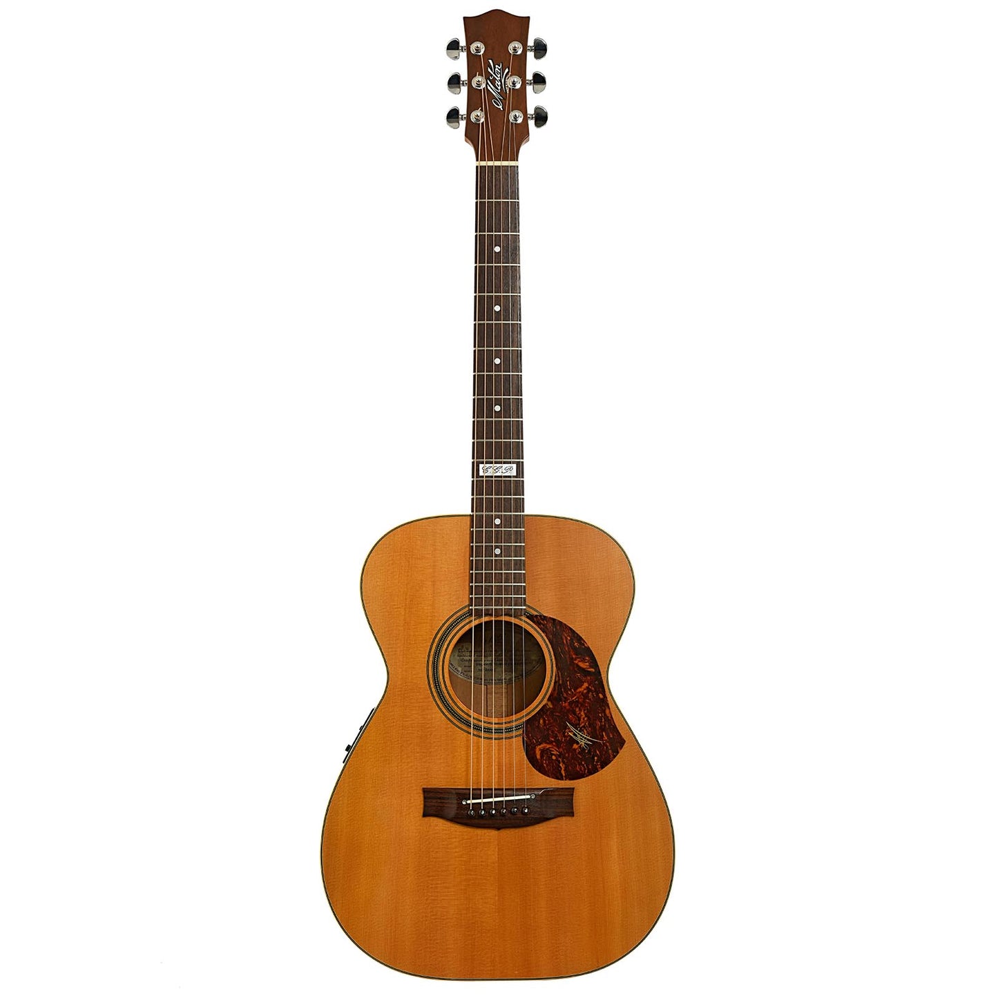 Full front of Maton EBG808 TE Tommy Emmanuel Acoustic Guitar