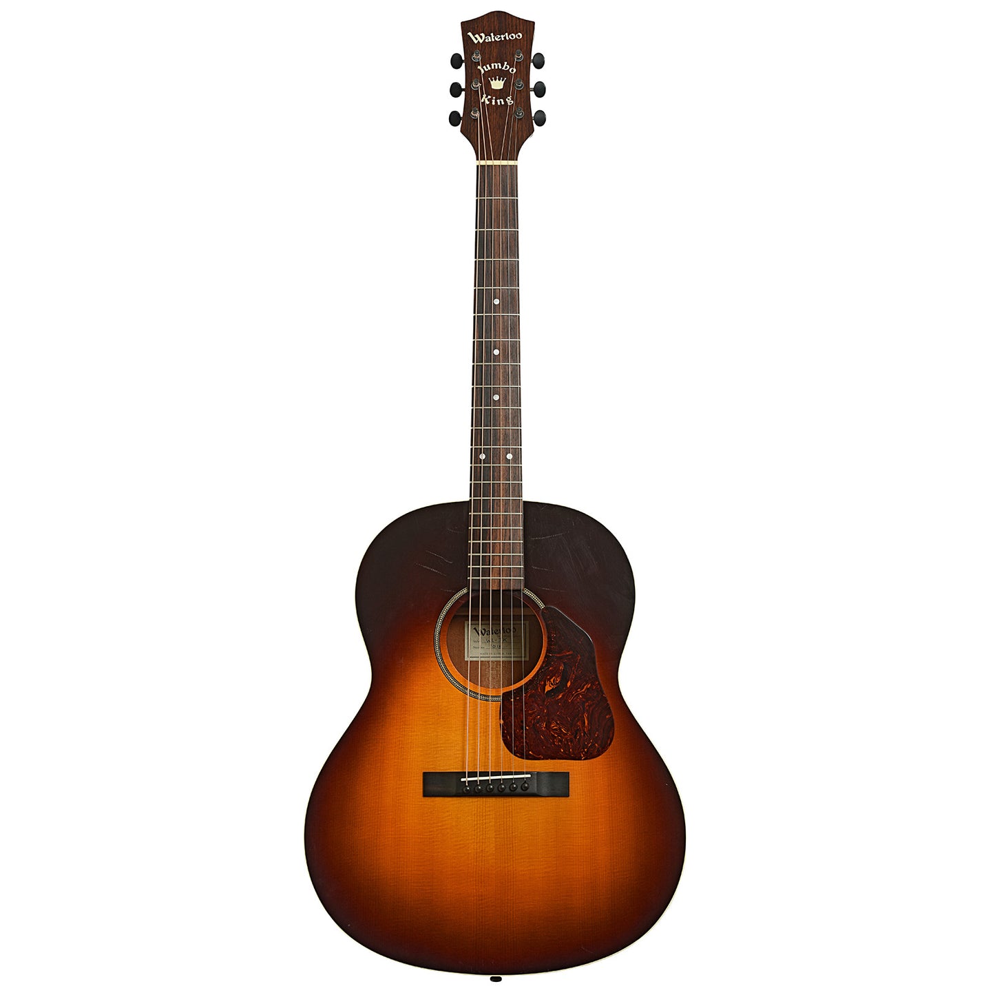 Full front of Waterloo WL-JK Acoustic Guitar