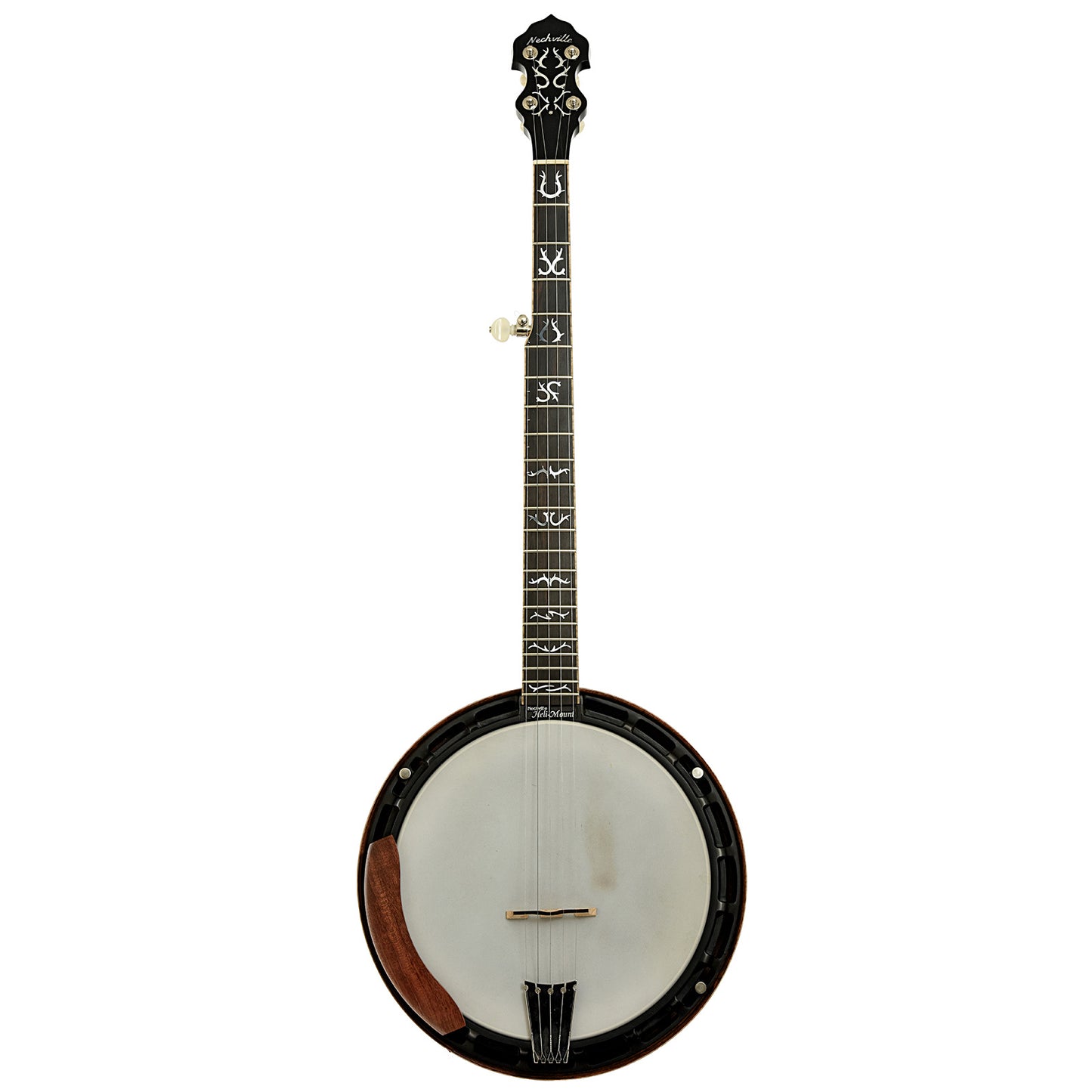 Full front of Nechville Orion Resonator Banjo