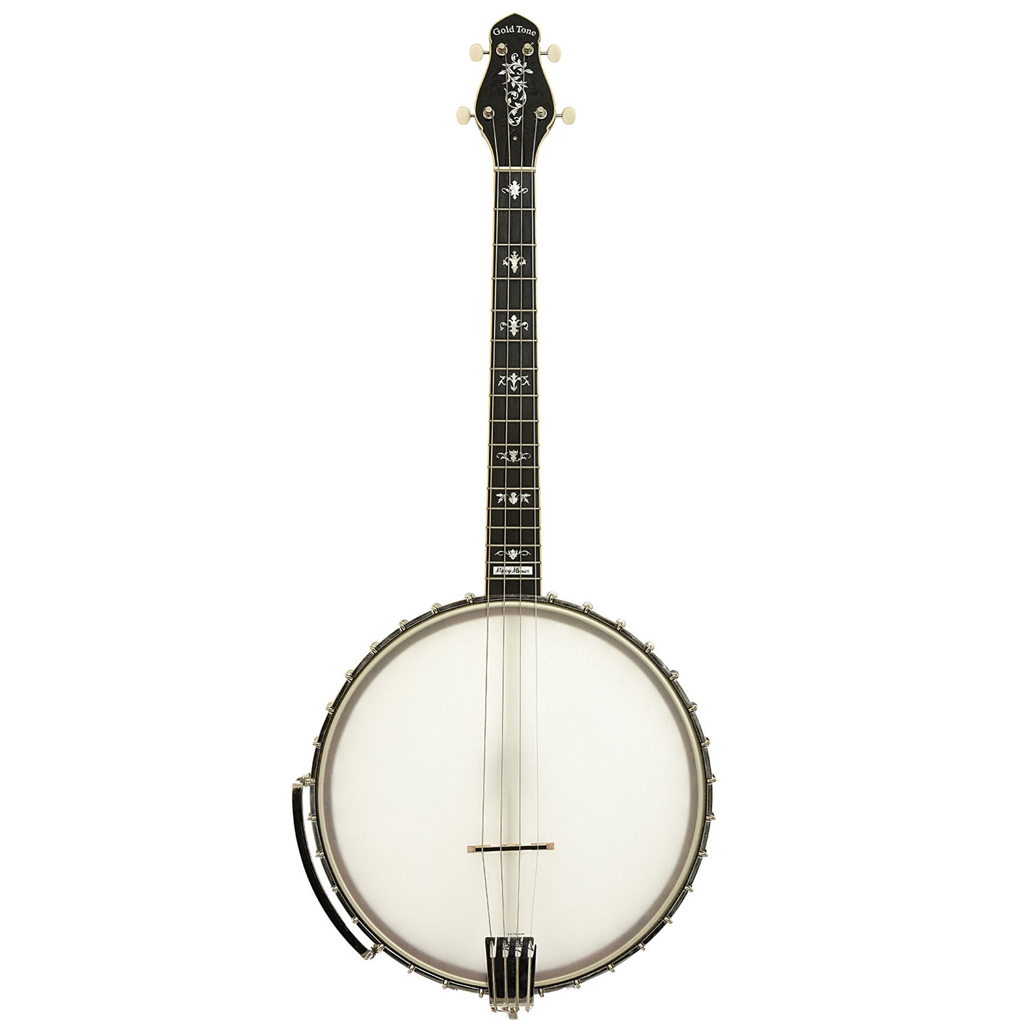 Full front of Gold Tone CEB-4 Cello Banjo