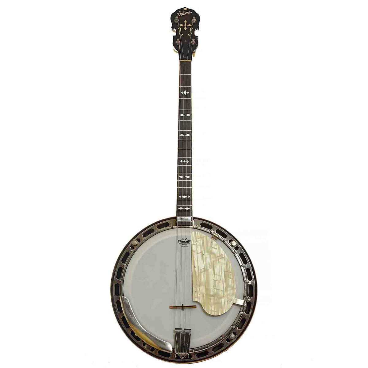 Full Front of Gibson TB-3 Tenor Banjo