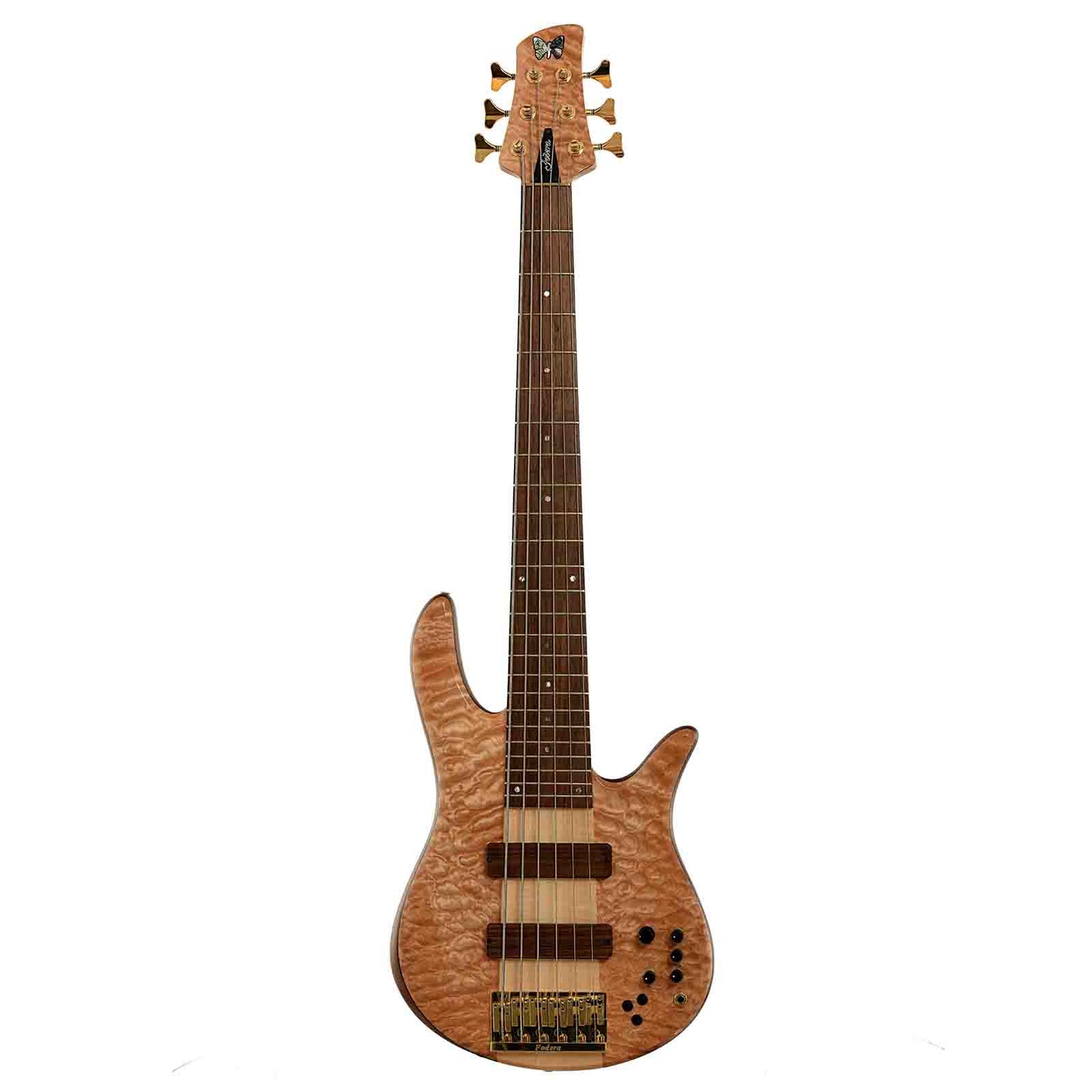 Full front of Fodera Monarch Elite 6 6-String Electric Bass