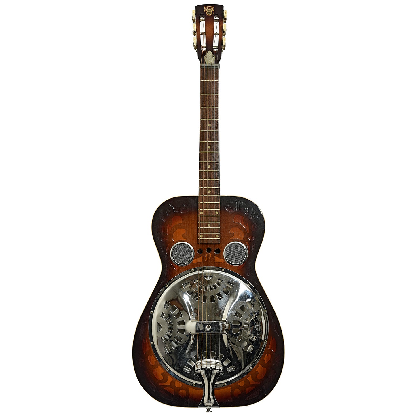 Full front of Dobro Model 66 Resonator Guitar
