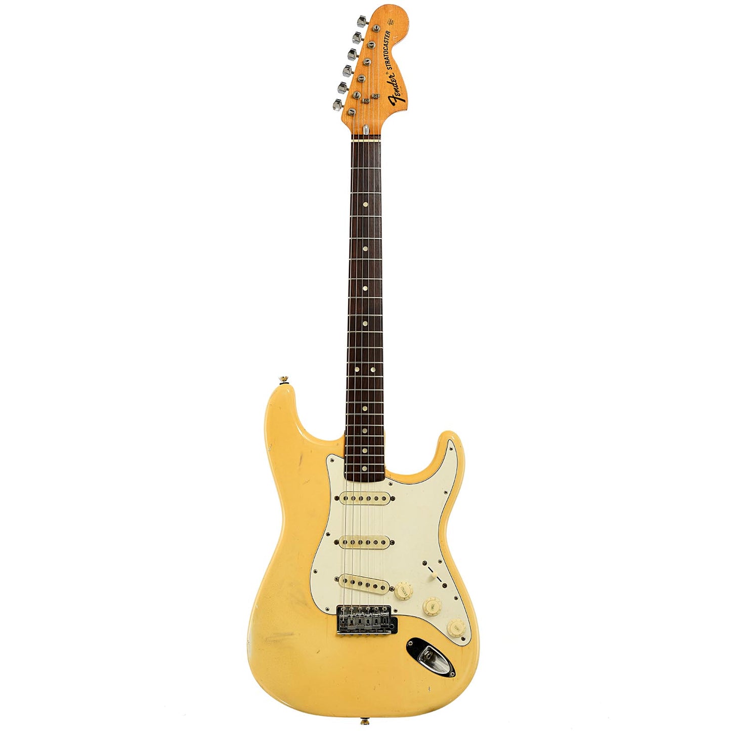 Full front of Fender Stratocaster Electric Guitar