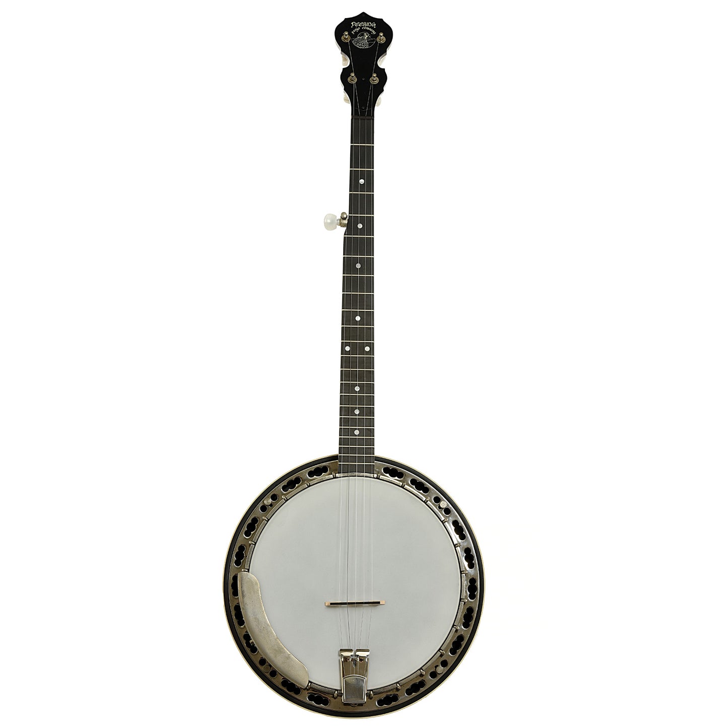 Full fron of Deering Sierra Resonator Banjo