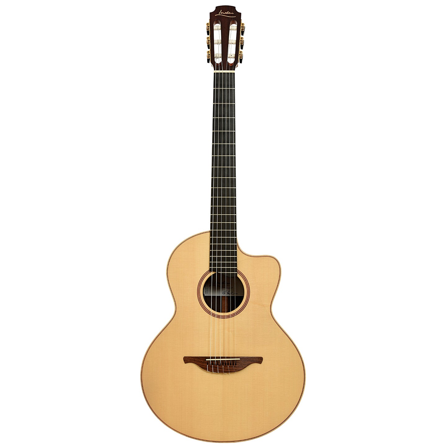 Full front of Lowden S-32J