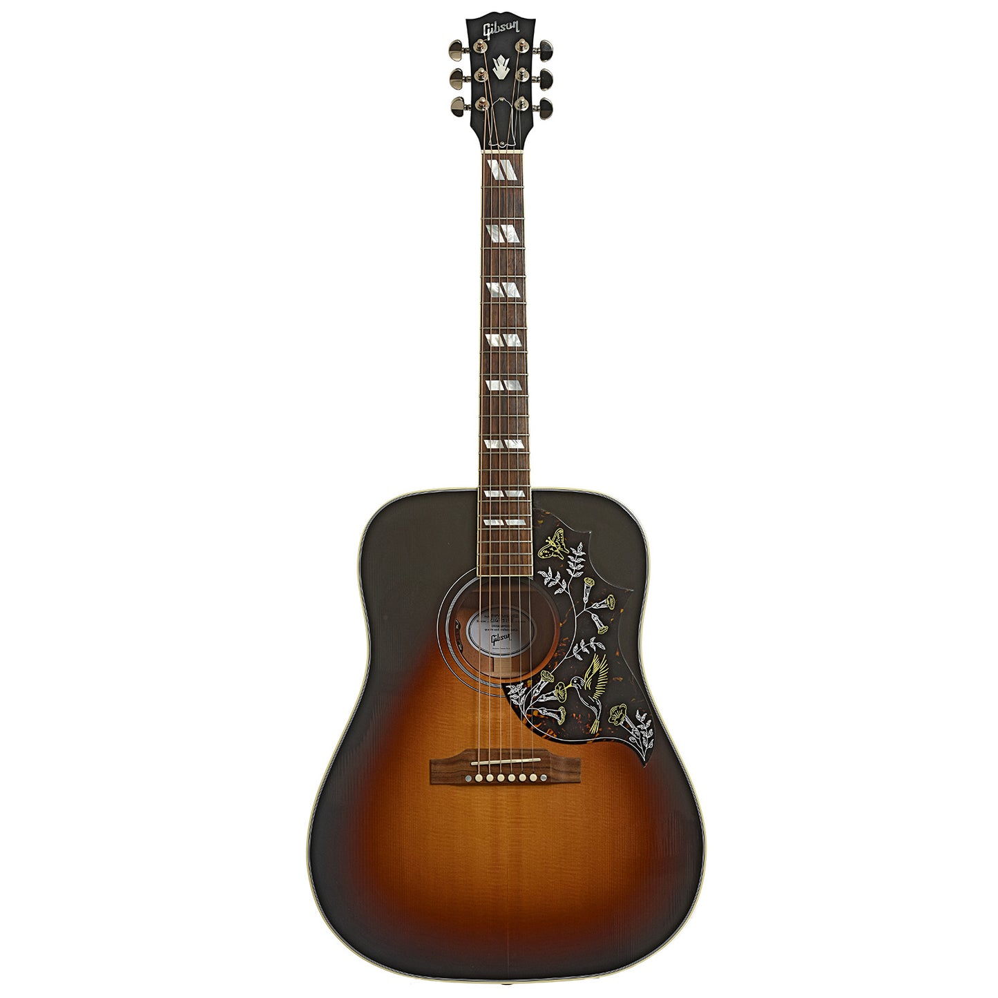 Full front of Gibson Hummingbird Standard Acoustic-Electric Guitar
