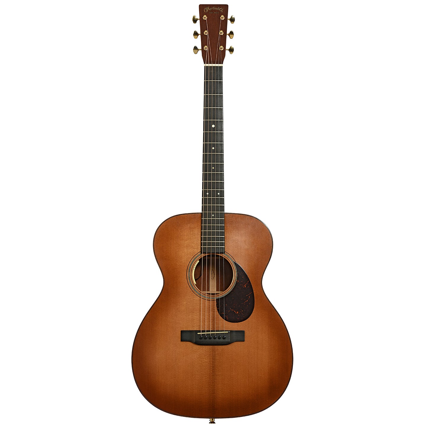 Full front of Martin Custom 000-18 Acoustic Guitar