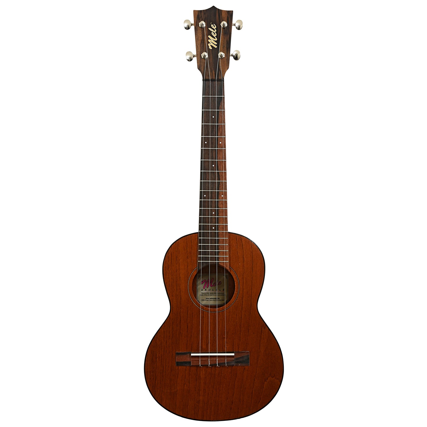 Full front of Mele Koa Tenor Ukulele