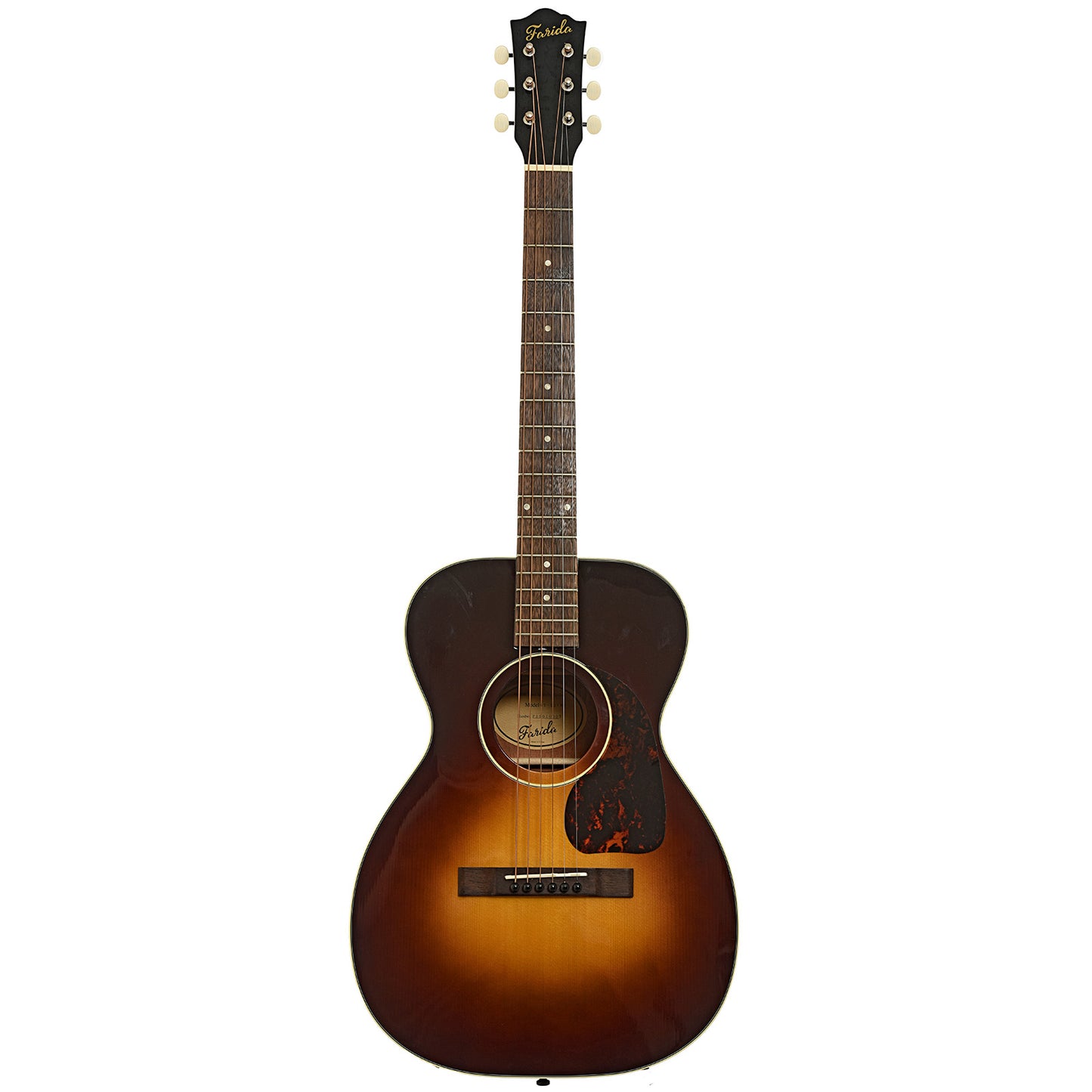 Full front of Farida OT-12 VBS Acoustic Guitar