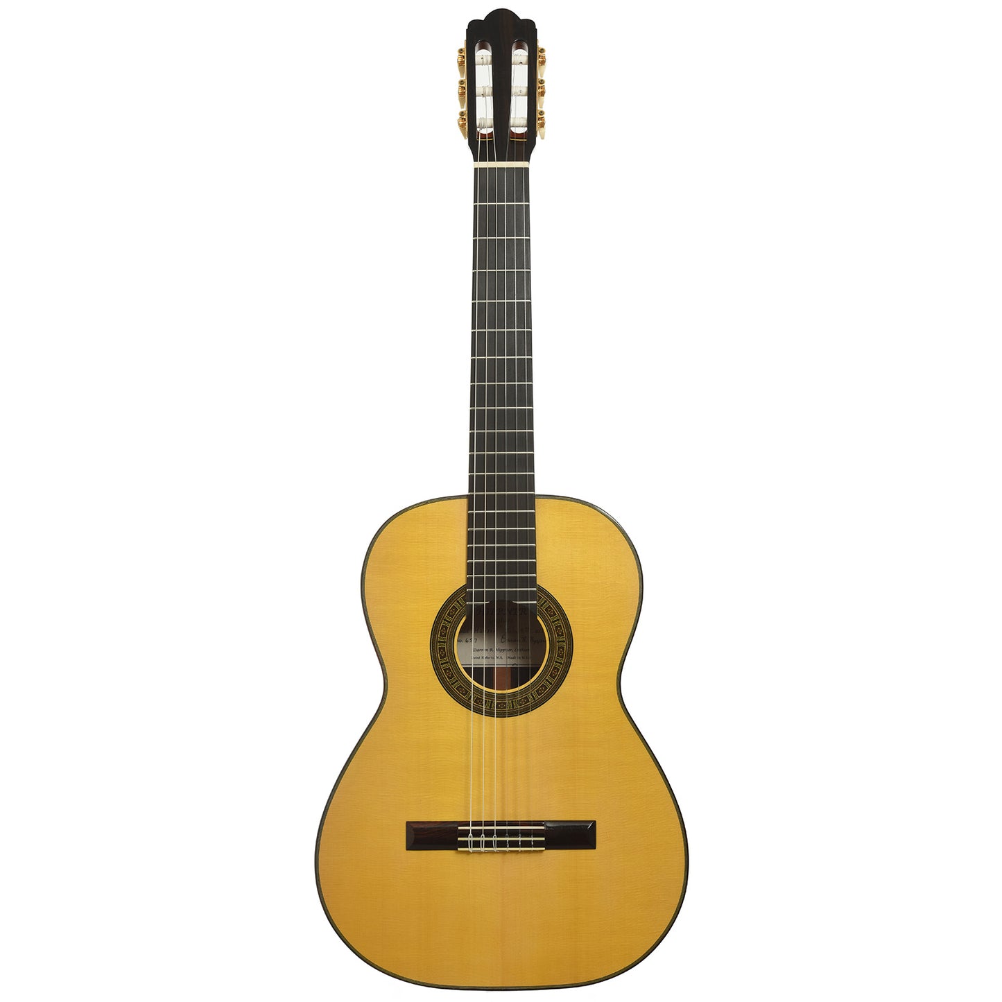 Full front of Hippner Hauser Model Classical Guitar
