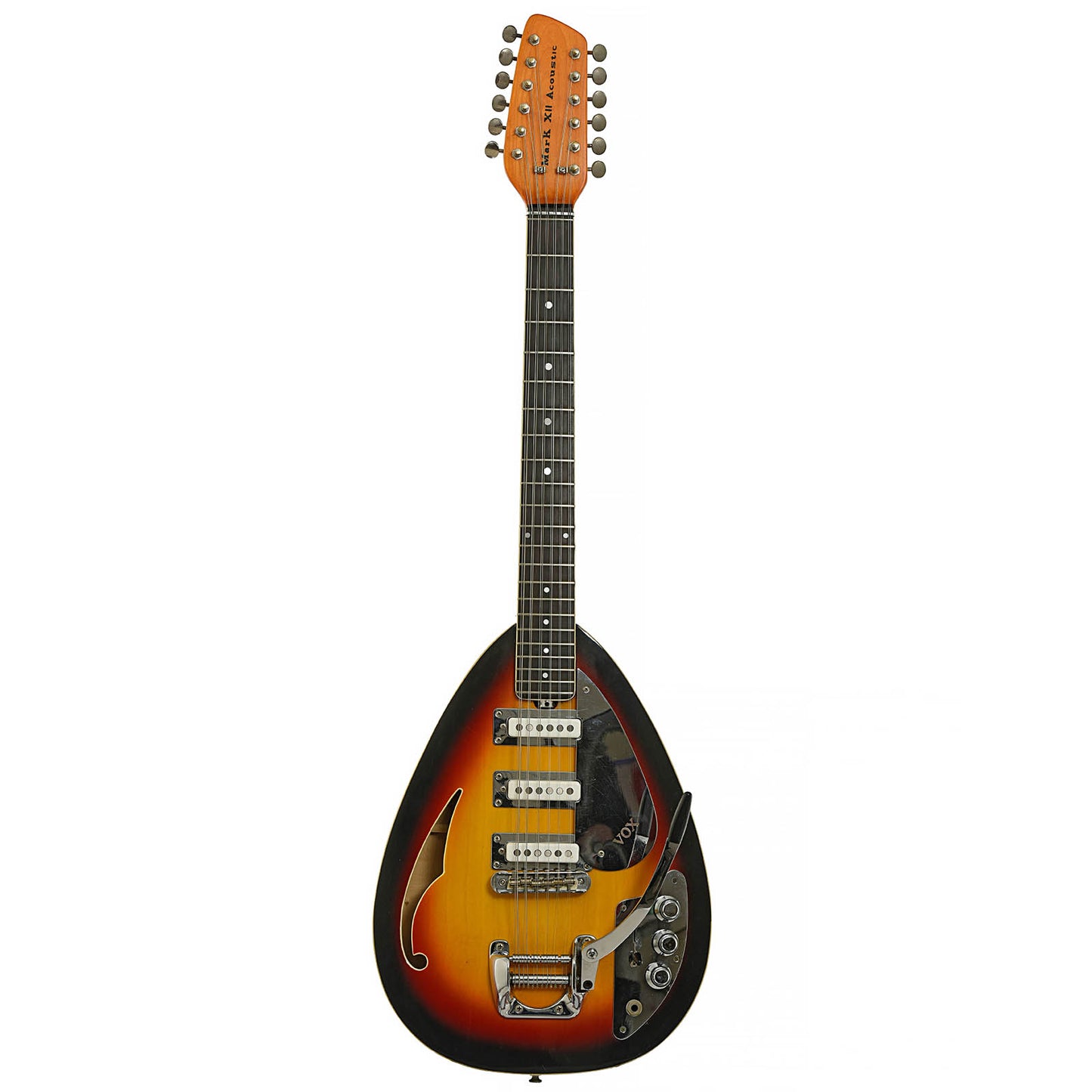 Full front of Vox V223 Mark XII Electric 12-String Guitar