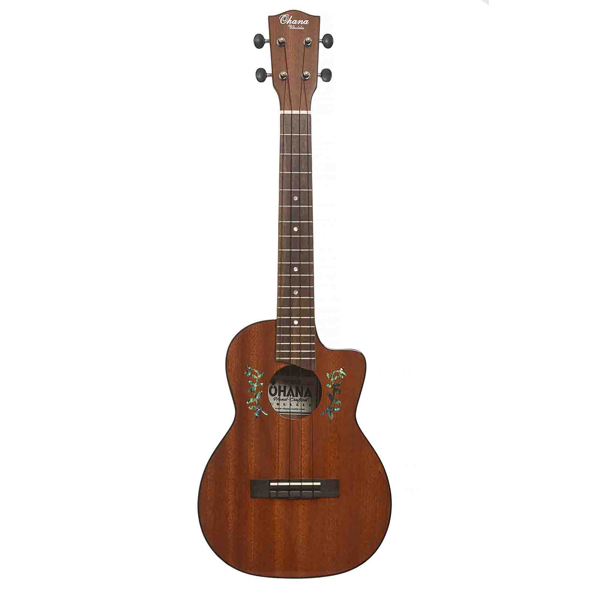 Ohana TK-60CG Tenor Ukulele, Full Front